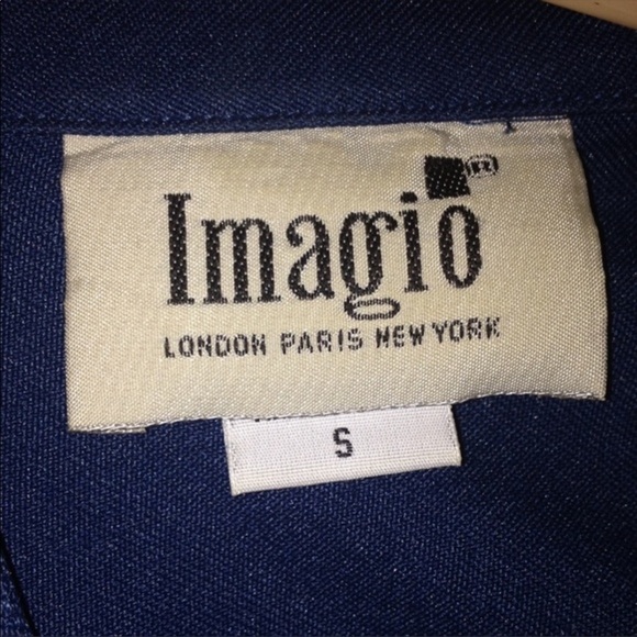 Imagio London vintage blazer business navy y2k - Picture 4 of 4